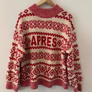Après Ski Fair Isle Knit Sweater